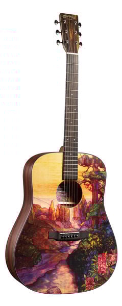 Martin D-11 Stained Glass Guitar image number 0
